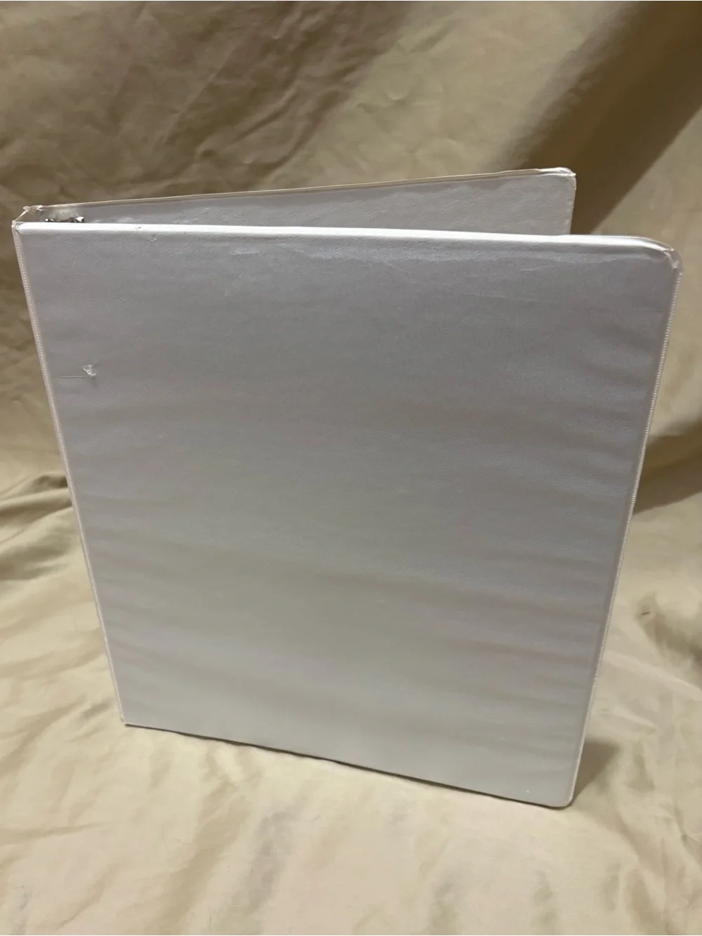 Set of 4 Binders- Black and White 3-Ring Binder 5/8-1”